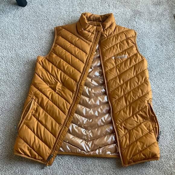 Columbia Burnt Orange Fall/Winter Vest - Picture 2 of 6
